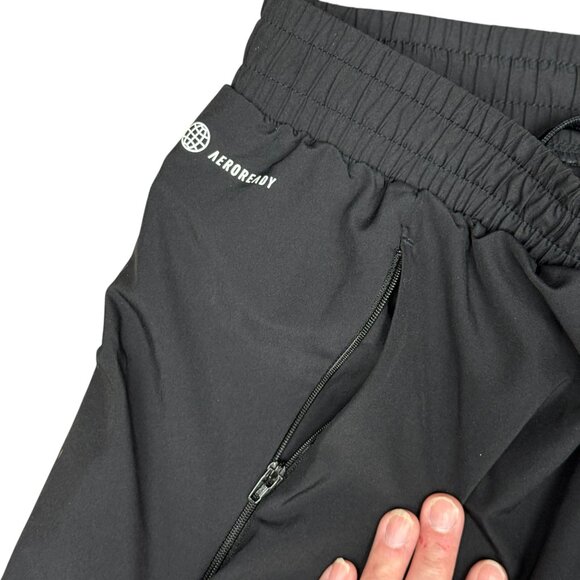 Men's ADIDAS AEROREADY Designed for Movement Hybrid Shorts Black | Size XL (7") - Picture 8 of 14